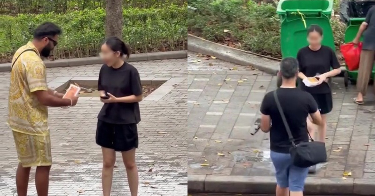 TikToker giàu có nổi tiếng thế giới Master Sanker phát iPhone 17 ở Hồ Gươm, bị tố “phông bạt”: Nghi đòi quà sau hậu trường