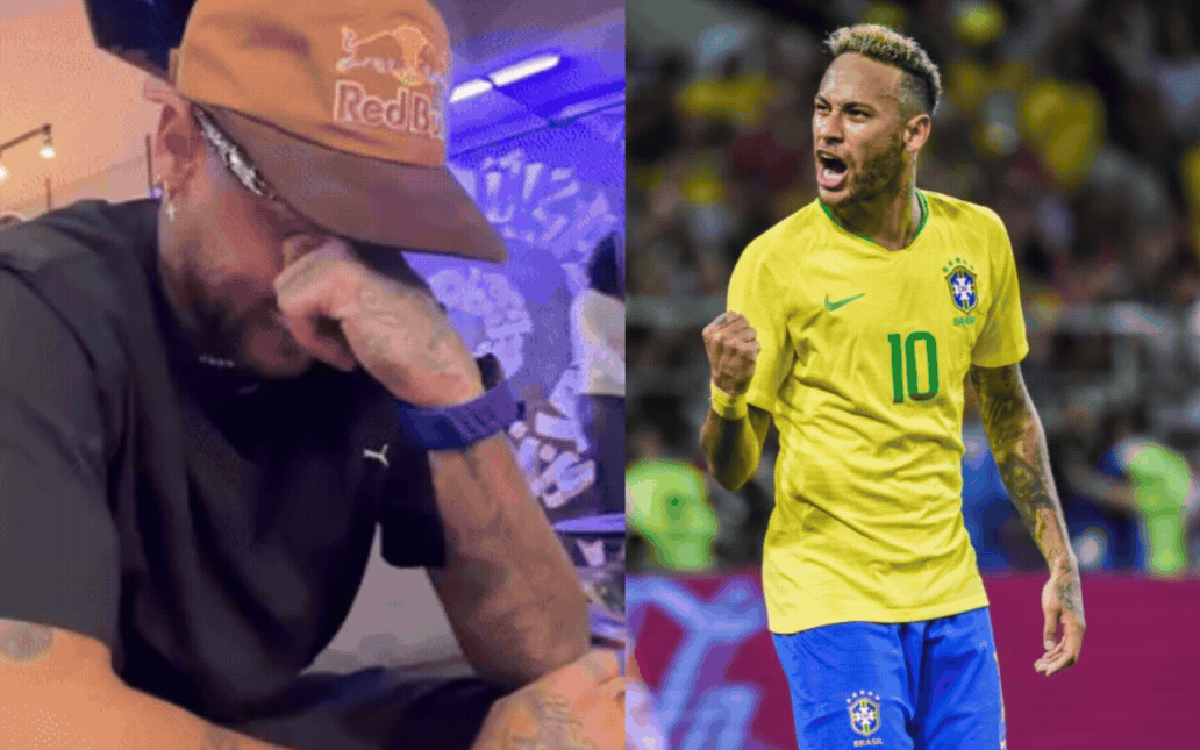 Clip Neymar bật khóc nức nở khi được dự World Cup