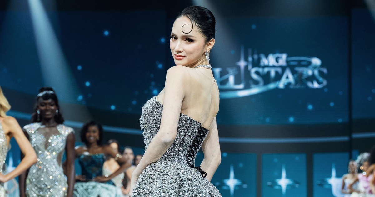 Hương Giang chiếm sạch spotlight đêm thi đầu tại Miss Grand, đang catwalk thì đột nhiên phun lửa