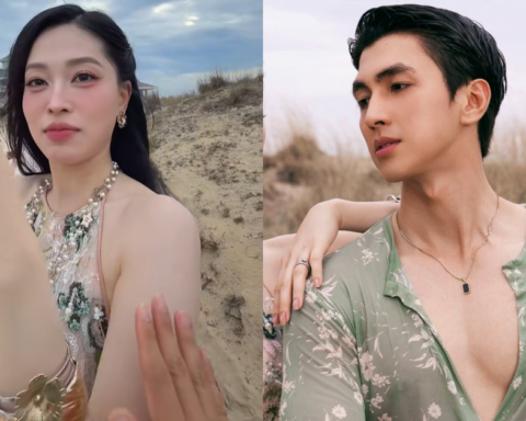 Phương Nga ngắm trai 6 múi không chớp mắt bị Bình An bắt tại trận