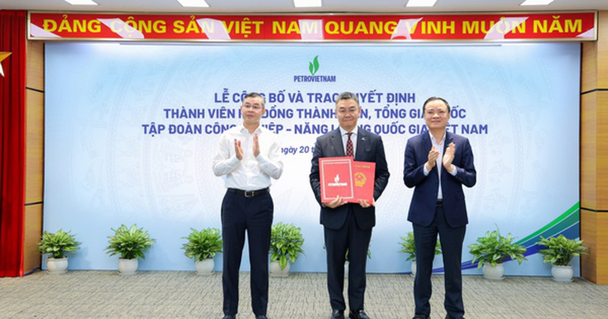 Petrovietnam có Tổng giám đốc mới
