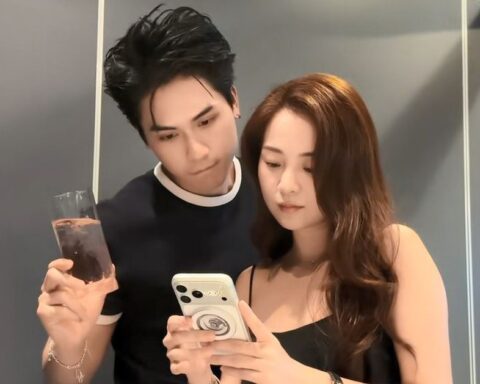 Cặp sao Vbiz lộ bằng chứng hẹn hò vì hành động thân mật