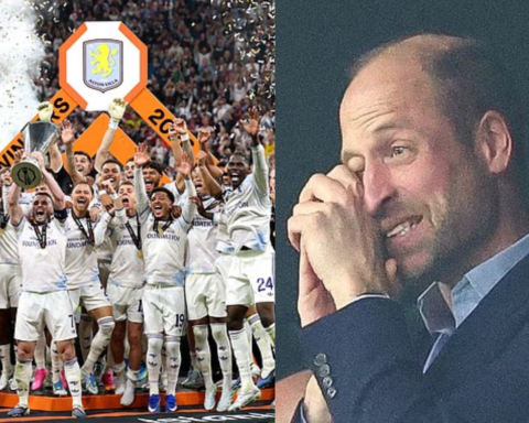 Thân vương William xúc động rớm lệ khi Aston Villa lần đầu tiên trong lịch sử vô địch Europa League