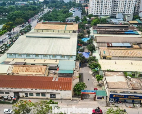 Hiện trạng nhà máy Điện cơ Thống Nhất trước ngày chuyển đổi thành khu căn hộ