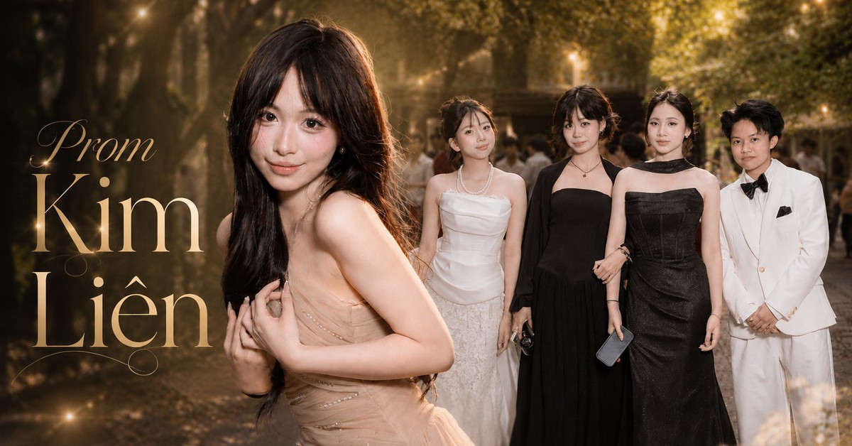 Đến hẹn lại được ngắm nữ sinh Kim Liên “biến hình” trong prom cuối cấp: Xinh quá, chẳng biết ngắm ai trước!