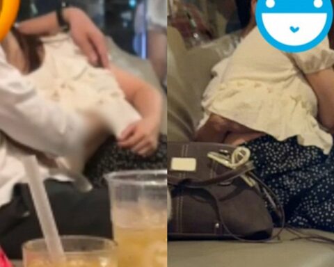 Đôi nam nữ có hành động phản cảm giữa quán cà phê Hà Nội, nhiều khách hàng bức xúc: “Thiếu ý thức nơi công cộng”
