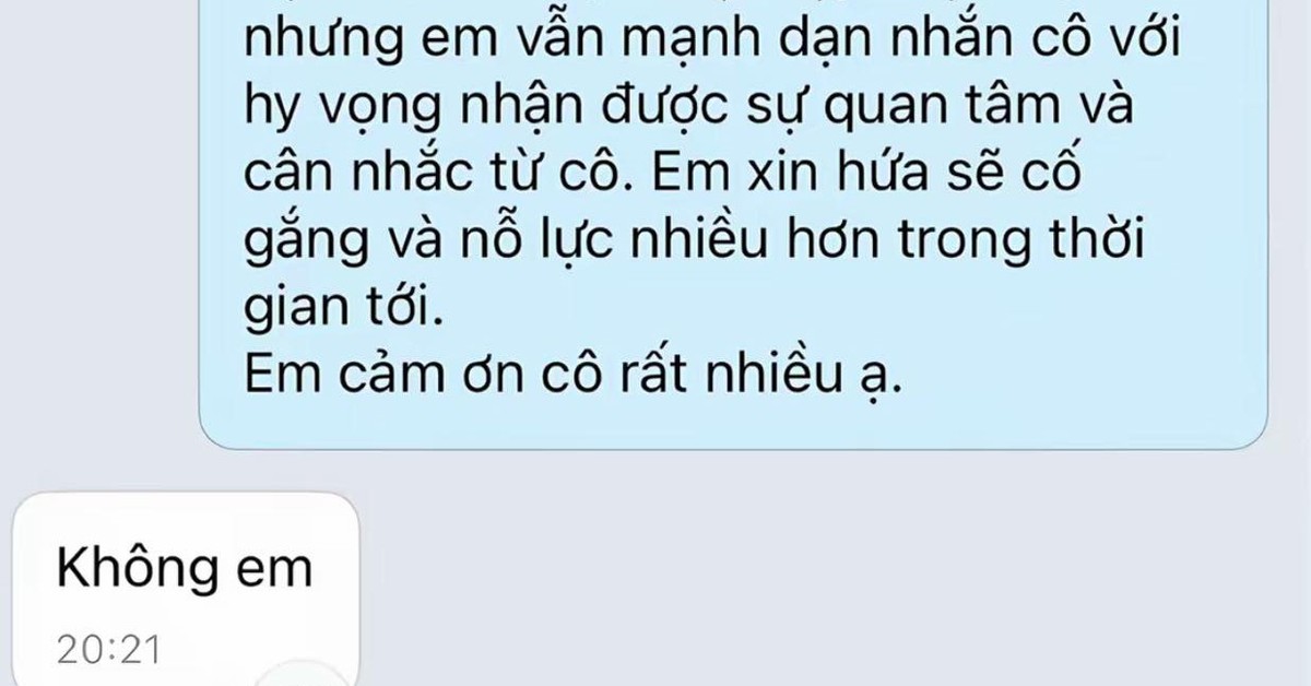 2 chữ “KHÔNG EM” của 1 cô giáo đang gây chú ý nhất lúc này: Quá lạnh lùng hay thực sự công bằng?