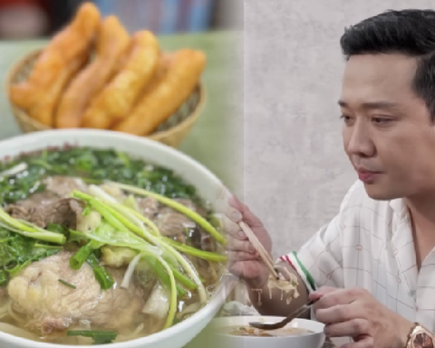 Quán phở lõi rùa khiến vợ chồng Trấn Thành quất sạch hai bát, u mê “xúi” luôn chủ quán Nam tiến