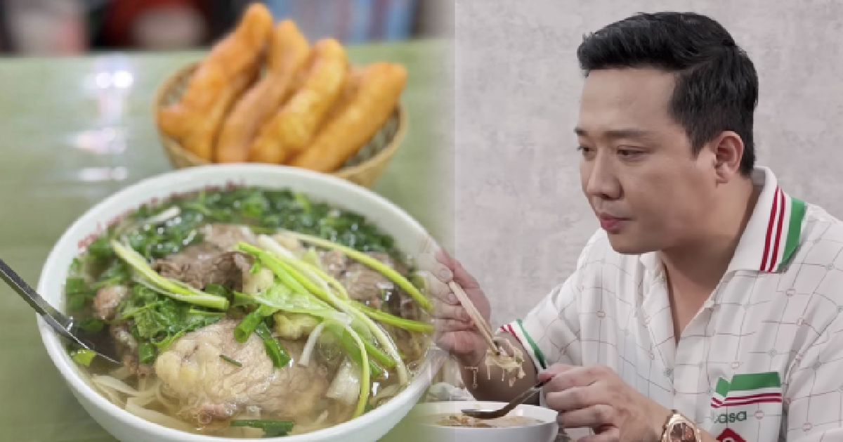 Quán phở lõi rùa khiến vợ chồng Trấn Thành quất sạch hai bát, u mê “xúi” luôn chủ quán Nam tiến