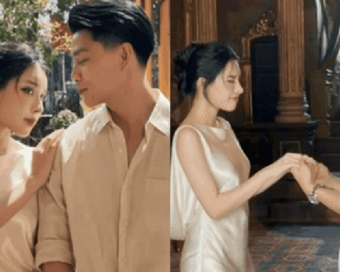 Văn Thanh và vợ xuất thân “trâm anh thế phiệt” tình tứ trong thước phim siêu lãng mạn, chuẩn ngôn tình đời thực