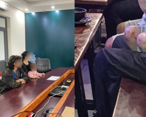 Mẹ đưa con gái đến quán bia tại Hà Nội lý giải thế nào về các vết thâm trên chân, nghi bị bạo hành?