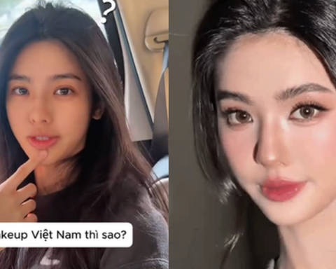 Gái Trung sang Việt Nam makeup hết 8 triệu, netizen tranh luận giá vậy có đáng?