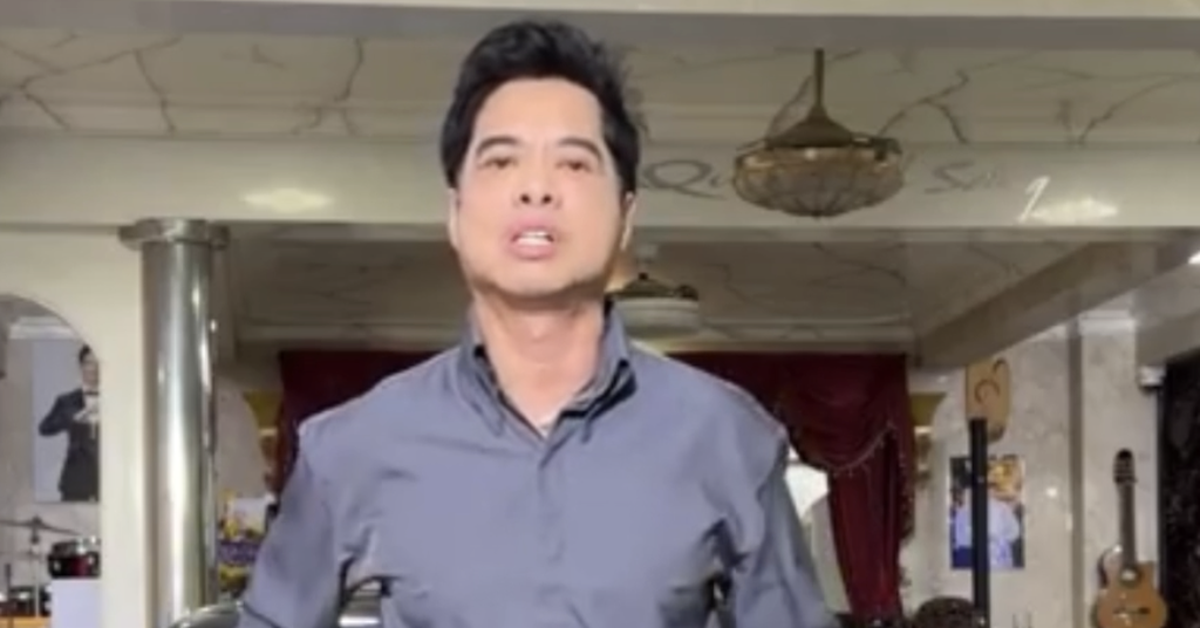 Ngọc Sơn livestream: “Nếu test người tôi có chất cấm, tôi tặng cả gia tài”