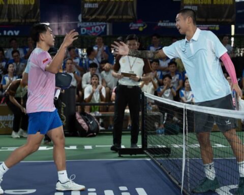 Độc lạ giải pickleball Philippines: Quang Dương bỏ trận chung kết vẫn giành chức vô địch cùng Phúc Huỳnh