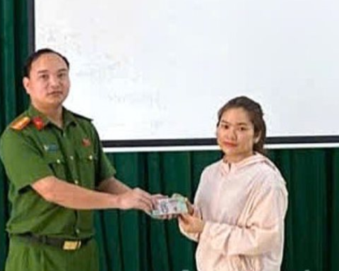 Công an điều tra số tiền 100.000.000 đồng chuyển tới tài khoản MBbank LE TRUNG THANH