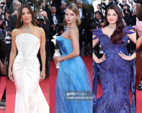 Thảm đỏ Cannes ngày 11: Eva Longoria đọ sắc Hoa hậu Thế giới, “tiên nữ” ôm bình hoa át cả biểu tượng Ý