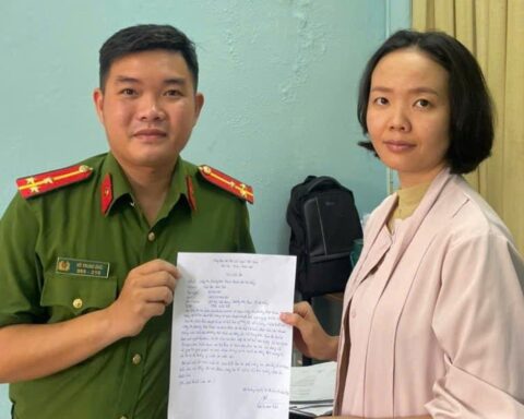 Sau hơn 2 tháng chuyển khoản thành công 53.513.000 đồng, người phụ nữ SN 1991 phải đến công an trình báo