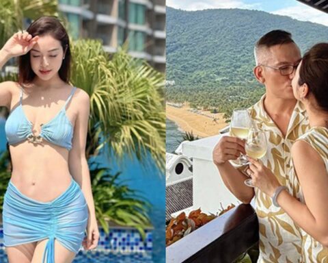 Hoa hậu đẹp bậc nhất Việt Nam tình tứ bên chồng đại gia: “Tụi mình vẫn còn chơi với nhau”