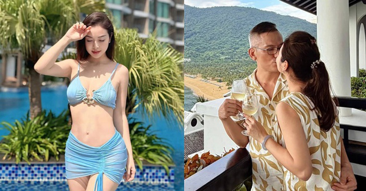 Hoa hậu đẹp bậc nhất Việt Nam tình tứ bên chồng đại gia: “Tụi mình vẫn còn chơi với nhau”