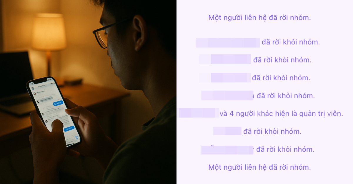 Phát hiện nhiều người cùng rời các group chat từ 8-9 năm trước chỉ sau một đêm