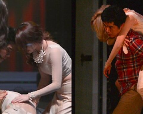 Nữ ca sĩ đang hát thì ngất xỉu ngay trên sân khấu, quản lý cõng đến bệnh viện cấp cứu