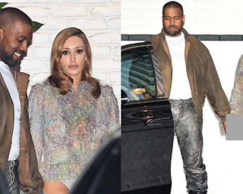 Tình hình hiện tại của vợ Kanye West: Mặt xinh như búp bê còn quần thì bỏ quên ở nhà