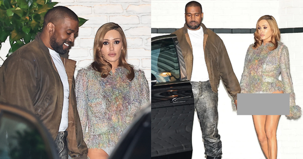 Tình hình hiện tại của vợ Kanye West: Mặt xinh như búp bê còn quần thì bỏ quên ở nhà