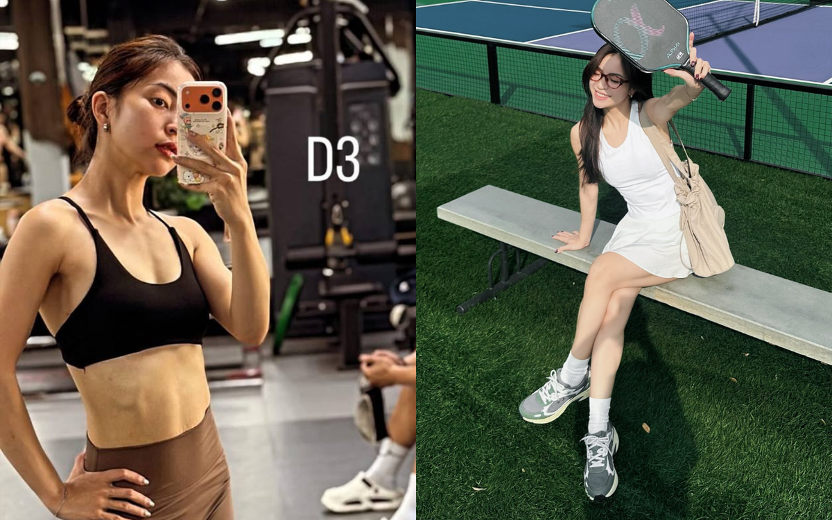 Nhật Lê – mối tình năm 17 tuổi của cầu thủ nổi tiếng khoe dáng nuột nà, visual nổi bật trên sân pickleball