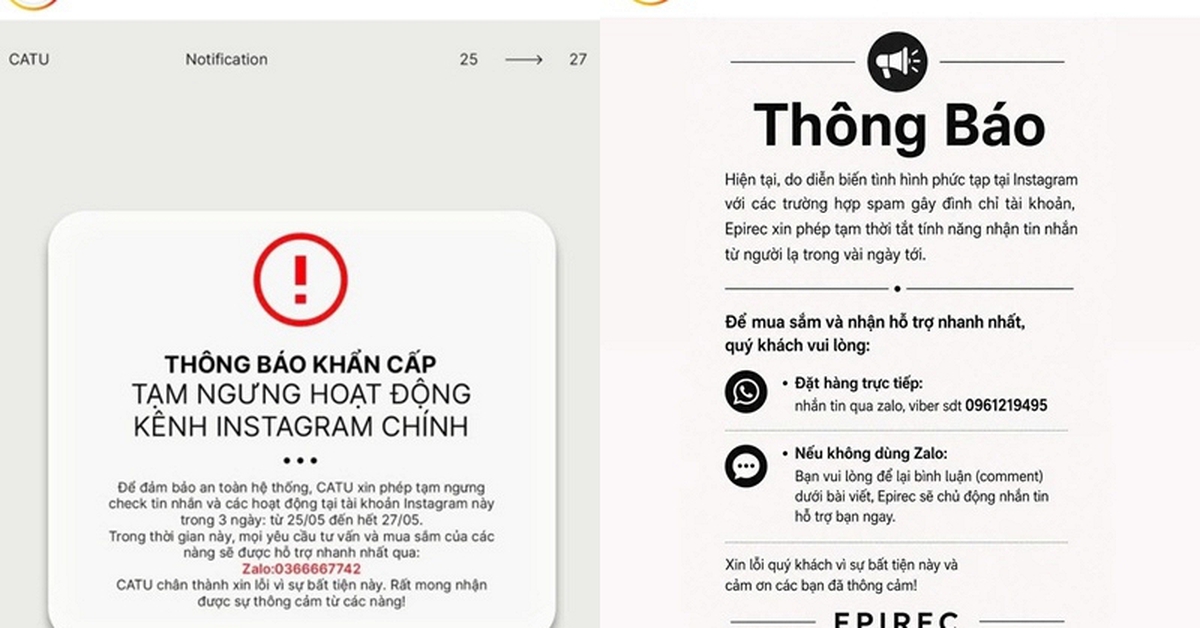 Hàng loạt brand “đóng cửa” trên Instagram: Chuyện gì đang xảy ra?
