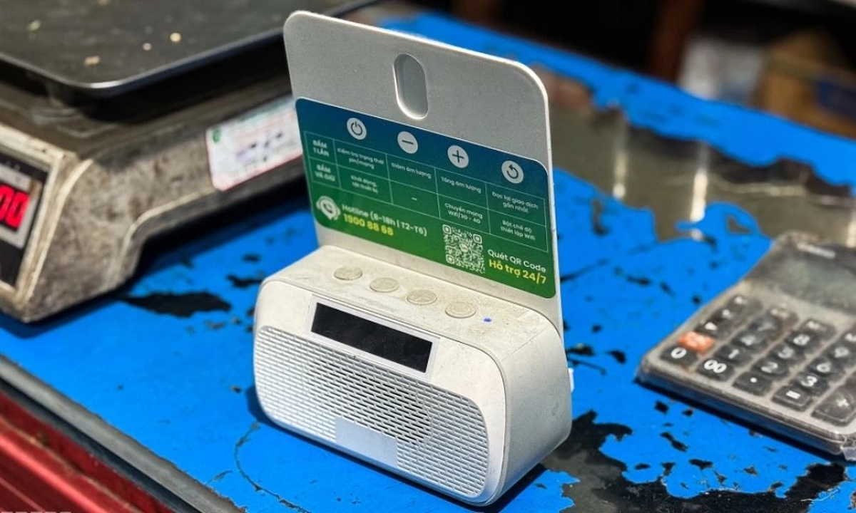 Công an cảnh báo rủi ro với loa thông báo nhận tiền chuyển khoản
