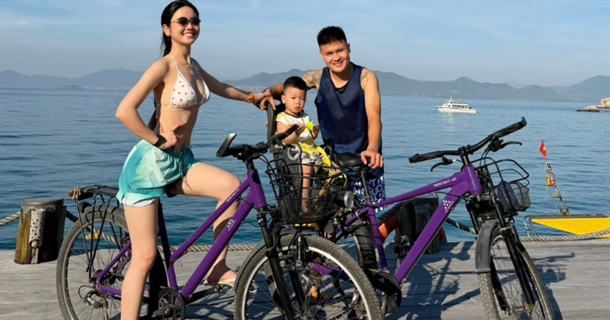 Chu Thanh Huyền khoe chân dài thẳng tắp, vóc dáng nóng bỏng chuẩn “gái một con” mòn con mắt bên Quang Hải