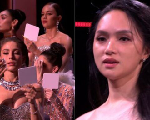 Lần đầu tiên trong lịch sử: Miss Grand bắt thí sinh tẩy trang giữa sân khấu thi mặt mộc, Hương Giang nhận ngay 5 điểm