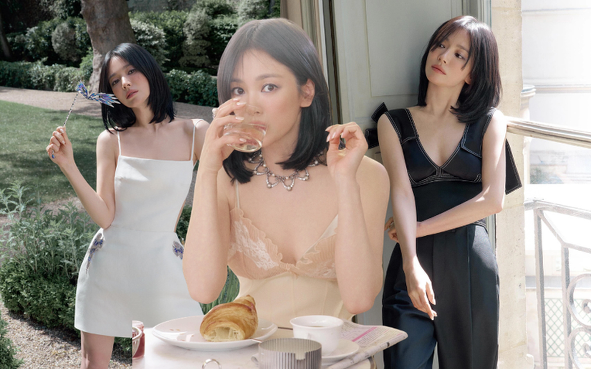 Song Hye Kyo đổi kiểu tóc, dân mạng lại chỉ ngắm làn da