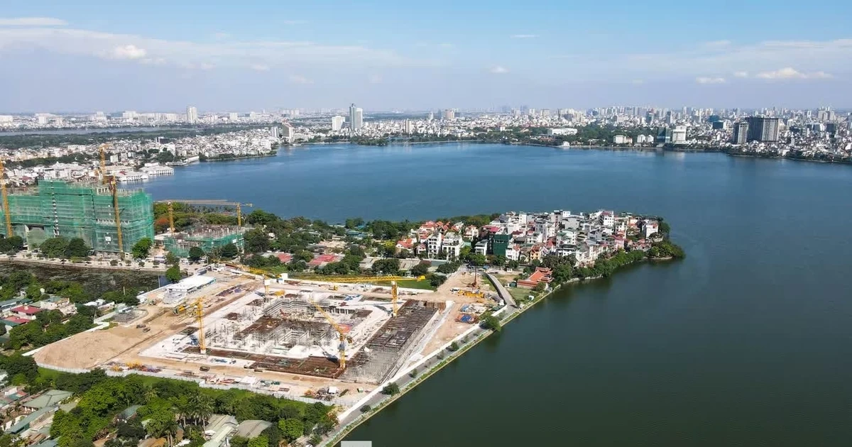 Sắp thu hồi gần 100ha đất triển khai nhiều dự án quanh hồ Tây