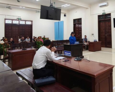 Thủ quỹ Nguyễn Thị Giang SN 1984 lĩnh án 15 năm tù
