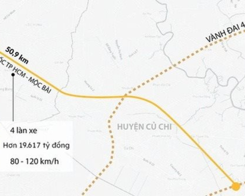 Tuyến cao tốc hơn 19.600 tỷ đồng, dài 51 km nối TP.HCM với Tây Ninh chính thức bước vào giai đoạn then chốt
