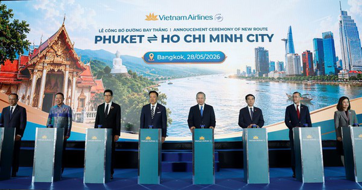 Vietnam Airlines công bố đường bay thẳng TPHCM – Phuket, mở rộng hợp tác chiến lược tại Thái Lan