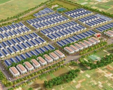Hà Nội cho một doanh nghiệp thuê hơn 300.000 m2 đất làm Cụm công nghiệp Làng nghề Hữu Bằng