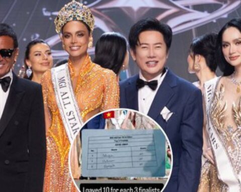 Sốc: Lan truyền bảng điểm nghi Hương Giang bị BTC dàn xếp kết quả