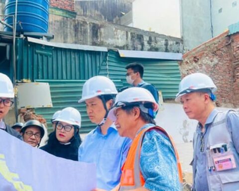 Phường Yên Hòa hoàn thành giải phóng mặt bằng Vành đai 2,5 trước tiến độ