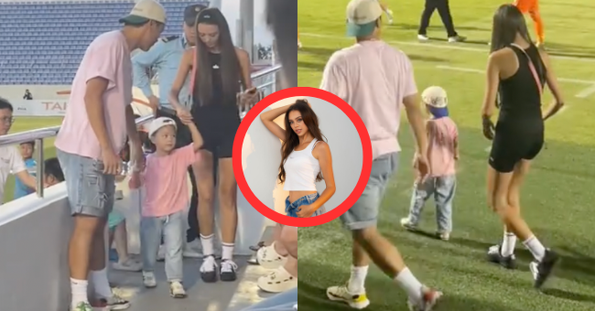 “Cam thường” bắt cận visual “búp bê sống” Ukraine khi cùng Tiến Dũng ra sân bóng, có xinh nhất làng bóng đá như lời đồn?