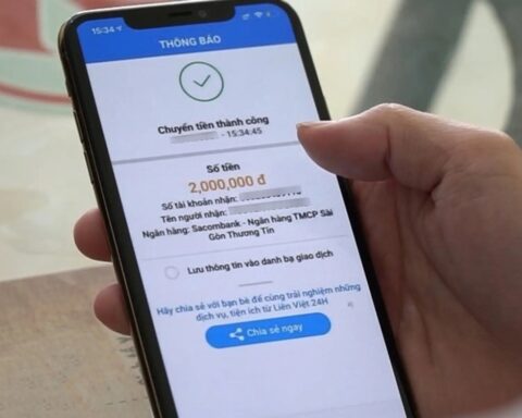 Kiểm tra tài khoản ngân hàng nếu giao dịch chuyển khoản có nội dung sau