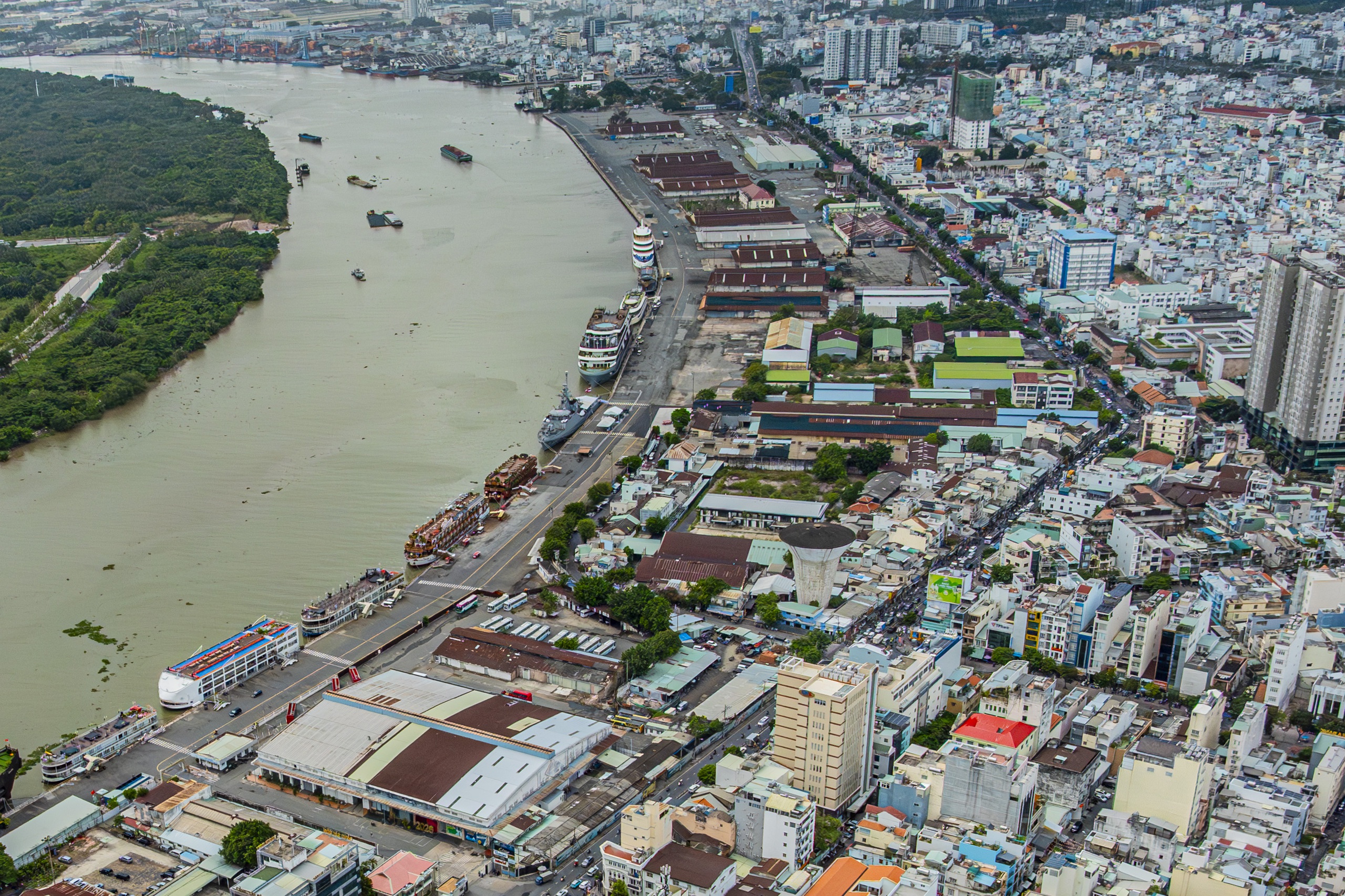 Toàn cảnh bến cảng trăm tuổi, nằm ở trung tâm TP.HCM sắp được đầu tư 20.000 tỷ làm công viên, quảng trường, bến cảng - Ảnh 11.