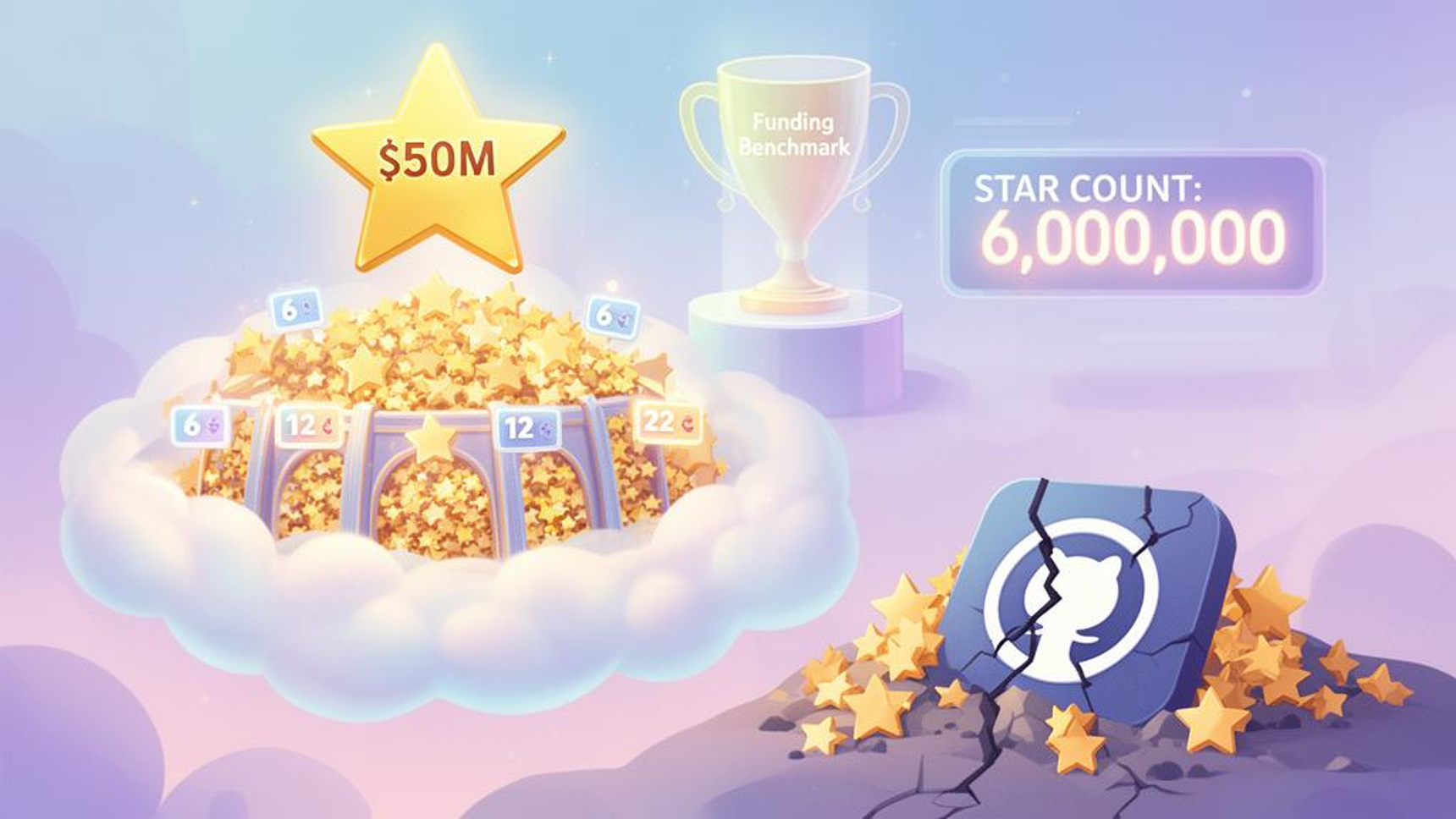 Nền kinh tế ngầm 6 triệu sao giả trên GitHub: giúp gian lận hàng chục triệu USD vốn đầu tư mà không ai bị bắt- Ảnh 1.