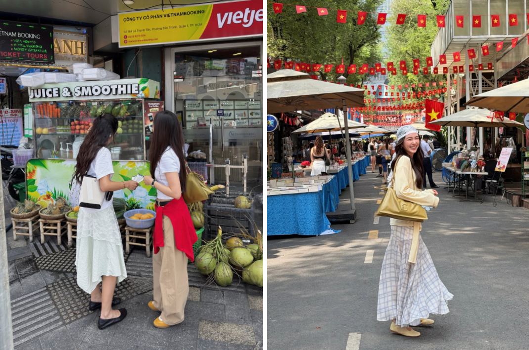 Sao Hàn - Thái đổ bộ Việt Nam: Diễn viên nổi tiếng nhất Thái Lan mê tít bánh ướt, nữ thần Kpop nghiện một thứ ở Phú Quốc- Ảnh 5.