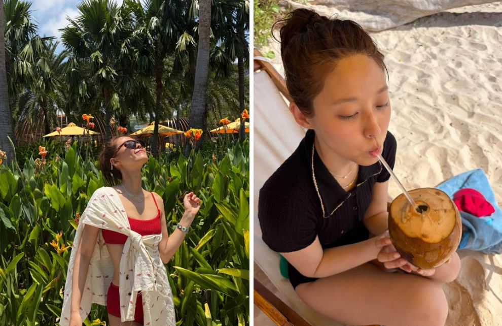 Sao Hàn - Thái đổ bộ Việt Nam: Diễn viên nổi tiếng nhất Thái Lan mê tít bánh ướt, nữ thần Kpop nghiện một thứ ở Phú Quốc- Ảnh 12.
