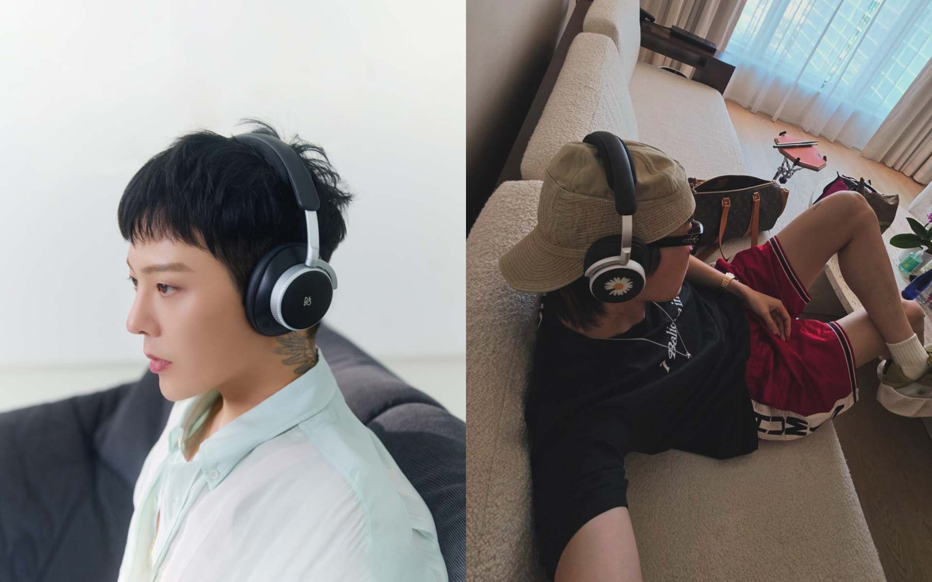 G-Dragon đính hoa cúc lên tai nghe, lập tức "cháy hàng"- Ảnh 1.