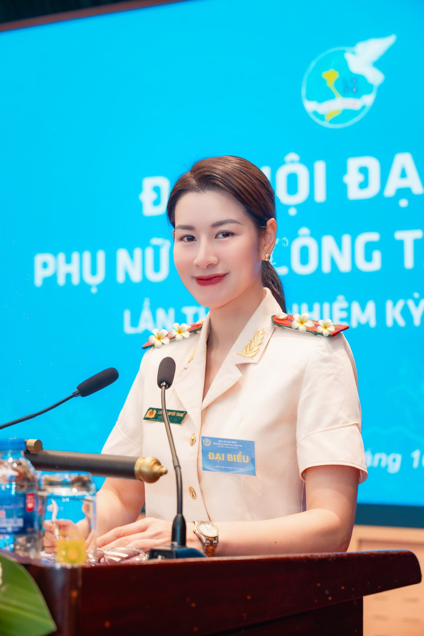 Ít ai biết Đại úy Công an này là thủ khoa trường nghệ thuật danh tiếng, tên được đặt theo ni cô của Biệt Động Sài Gòn - Ảnh 3.