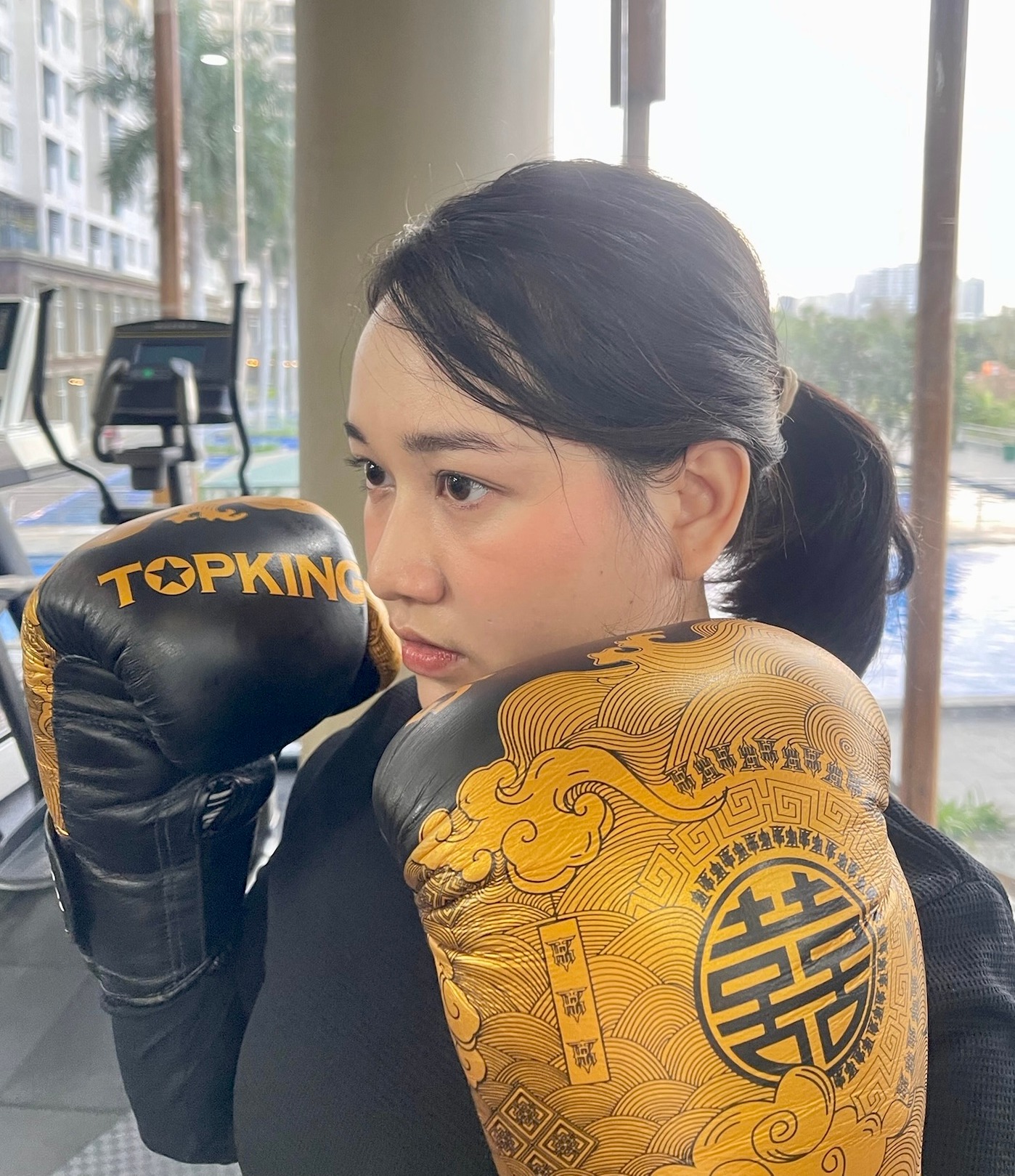 Trúc Anh (Mắt Biếc) rã rời sau buổi tập boxing hùng hục, thế mới thấy lấy lại vibe "nàng thơ" đâu có dễ dàng!- Ảnh 7.