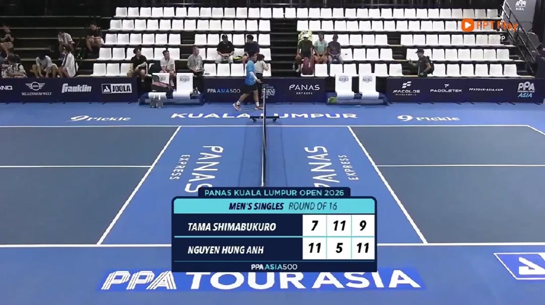 Chấn động: Tay vợt Hùng Anh của Việt Nam quật ngã thần đồng pickleball 15 tuổi Tama Shimabukuro đang gây sốt thế giới- Ảnh 3.